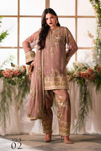 Load image into Gallery viewer, Charizma Clothes are Heavenly Comfort with a stunning summer look! Buy Luxury Summer Lawn Suits by CHARIZMA | VASAL LUXURY CHIFFON VOL 1  Collection on SALE Price at LEBAASONLINE- The largest stockists of Best Pakistani Designer stitched Velvet Winter dresses such as Latest Fashion MARIA. B. &amp; Charizma  Suits in the UK &amp; USA