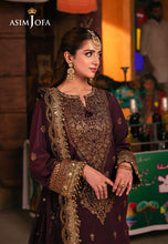 Load image into Gallery viewer, Buy Asim Jofa | Chamkeeli exclusive chiffon collection of ASIM JOFA WEDDING COLLECTION 2024 from our website. We have various PAKISTANI DRESSES ONLINE IN UK, ASIM JOFA CHIFFON COLLECTION 2024. Get your unstitched or customized PAKISATNI BOUTIQUE IN UK, USA, from Lebaasonline at SALE!