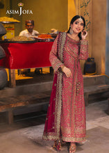 Load image into Gallery viewer, Buy Asim Jofa | Chamkeeli exclusive chiffon collection of ASIM JOFA WEDDING COLLECTION 2024 from our website. We have various PAKISTANI DRESSES ONLINE IN UK, ASIM JOFA CHIFFON COLLECTION 2024. Get your unstitched or customized PAKISATNI BOUTIQUE IN UK, USA, from Lebaasonline at SALE!