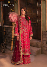 Load image into Gallery viewer, Buy Asim Jofa | Chamkeeli exclusive chiffon collection of ASIM JOFA WEDDING COLLECTION 2024 from our website. We have various PAKISTANI DRESSES ONLINE IN UK, ASIM JOFA CHIFFON COLLECTION 2024. Get your unstitched or customized PAKISATNI BOUTIQUE IN UK, USA, from Lebaasonline at SALE!