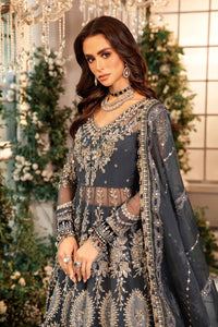 Maria.B | Embroidered Organza Suit'24 available at Lebaasonline. The largest stockiest of M.prints Dresses in the UK. Shop Maria B Clothes Pakistani wedding. Maria B Chiffons, Mprints, Maria B Sateen Embroidered on discounted price in UK USA Manchester London Australia Belgium UAE France Germany Birmingham on Sale.