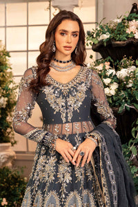 Maria.B | Embroidered Organza Suit'24 available at Lebaasonline. The largest stockiest of M.prints Dresses in the UK. Shop Maria B Clothes Pakistani wedding. Maria B Chiffons, Mprints, Maria B Sateen Embroidered on discounted price in UK USA Manchester London Australia Belgium UAE France Germany Birmingham on Sale.