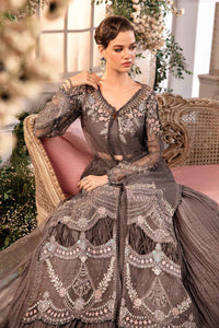 Maria.B | Embroidered Organza Suit'24 available at Lebaasonline. The largest stockiest of M.prints Dresses in the UK. Shop Maria B Clothes Pakistani wedding. Maria B Chiffons, Mprints, Maria B Sateen Embroidered on discounted price in UK USA Manchester London Australia Belgium UAE France Germany Birmingham on Sale.