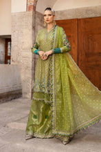 Load image into Gallery viewer, Buy MARIA B SATIN 2024 PAKISTANI GARARA SUITS ONLINE  USA with customization. We have various brands such as MARIA B WEDDING DRESSES. PAKISTANI WEDDING DRESSES BIRMINGHAM are trending in evening/party wear. MARIA B SALE dresses can be stitched in UK, USA, France, Australia  Lebaasonline in SALE!