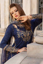 Load image into Gallery viewer, Buy MARIA B SATIN 2024 PAKISTANI GARARA SUITS ONLINE  USA with customization. We have various brands such as MARIA B WEDDING DRESSES. PAKISTANI WEDDING DRESSES BIRMINGHAM are trending in evening/party wear. MARIA B SALE dresses can be stitched in UK, USA, France, Australia  Lebaasonline in SALE!