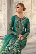 Load image into Gallery viewer, Buy MARIA B SATIN 2024 PAKISTANI GARARA SUITS ONLINE  USA with customization. We have various brands such as MARIA B WEDDING DRESSES. PAKISTANI WEDDING DRESSES BIRMINGHAM are trending in evening/party wear. MARIA B SALE dresses can be stitched in UK, USA, France, Australia  Lebaasonline in SALE!