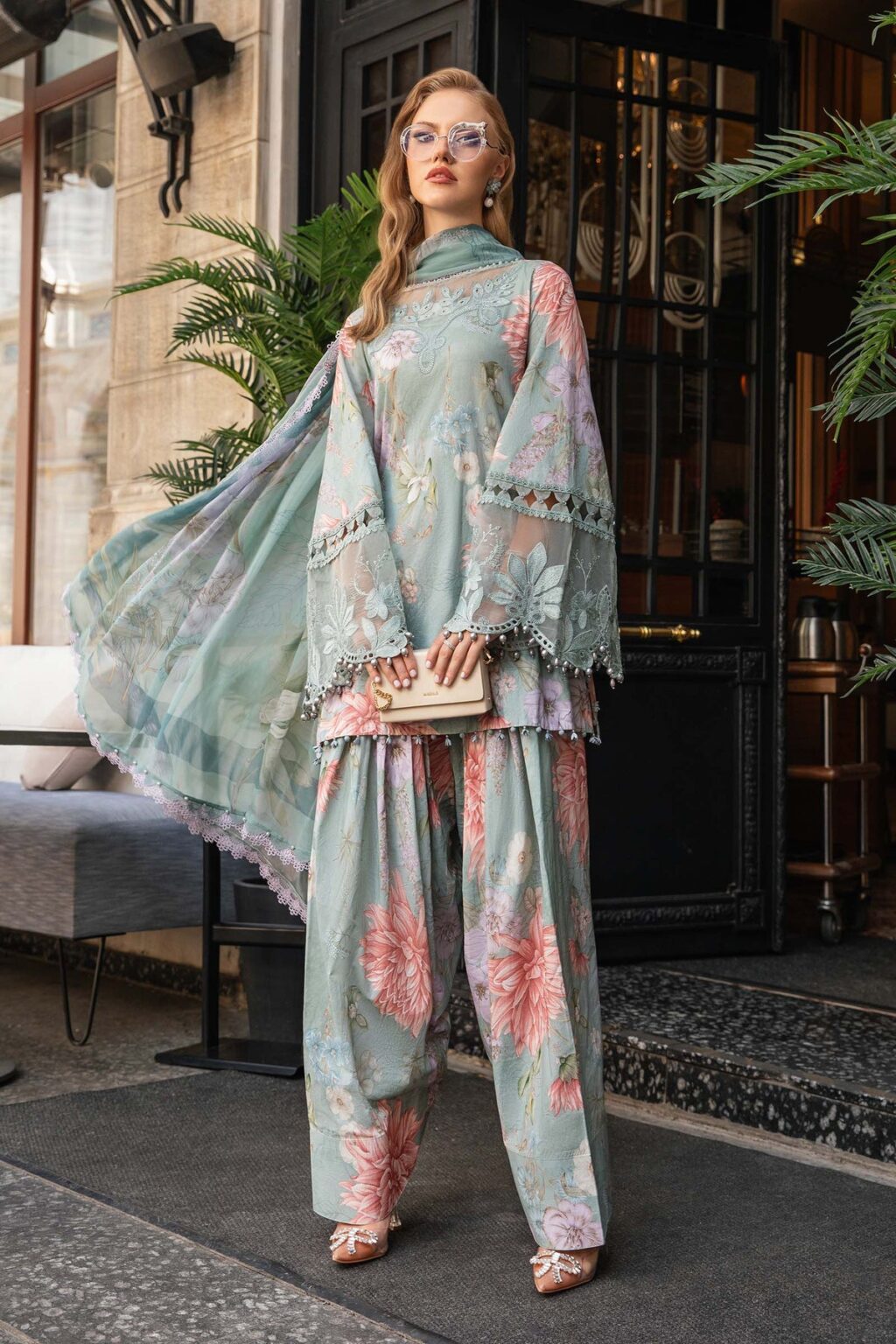 Buy MARIA B | M-Prints Fall Edit 2024 PAKISTANI GARARA SUITS ONLINE  USA with customization. We have various brands such as MARIA B WEDDING DRESSES. PAKISTANI WEDDING DRESSES BIRMINGHAM are trending in evening/party wear. MARIA B SALE dresses can be stitched in UK, USA, France, Australia  Lebaasonline in SALE!