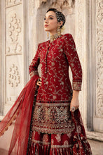 Load image into Gallery viewer, Buy MARIA B SATIN 2024 PAKISTANI GARARA SUITS ONLINE  USA with customization. We have various brands such as MARIA B WEDDING DRESSES. PAKISTANI WEDDING DRESSES BIRMINGHAM are trending in evening/party wear. MARIA B SALE dresses can be stitched in UK, USA, France, Australia  Lebaasonline in SALE!