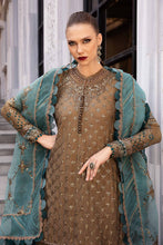 Load image into Gallery viewer, Buy MARIA B SATIN 2024 PAKISTANI GARARA SUITS ONLINE  USA with customization. We have various brands such as MARIA B WEDDING DRESSES. PAKISTANI WEDDING DRESSES BIRMINGHAM are trending in evening/party wear. MARIA B SALE dresses can be stitched in UK, USA, France, Australia  Lebaasonline in SALE!