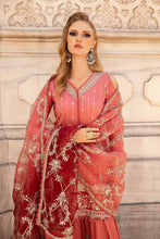 Load image into Gallery viewer, Buy MARIA B SATIN 2024 PAKISTANI GARARA SUITS ONLINE  USA with customization. We have various brands such as MARIA B WEDDING DRESSES. PAKISTANI WEDDING DRESSES BIRMINGHAM are trending in evening/party wear. MARIA B SALE dresses can be stitched in UK, USA, France, Australia  Lebaasonline in SALE!