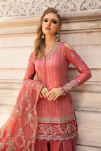 Load image into Gallery viewer, Buy MARIA B SATIN 2024 PAKISTANI GARARA SUITS ONLINE  USA with customization. We have various brands such as MARIA B WEDDING DRESSES. PAKISTANI WEDDING DRESSES BIRMINGHAM are trending in evening/party wear. MARIA B SALE dresses can be stitched in UK, USA, France, Australia  Lebaasonline in SALE!