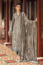 Load image into Gallery viewer, MARIA.B | Winter Luxe &#39;24 available at Lebaasonline. The largest stockiest of M.prints Dresses in the UK. Shop Maria B Clothes Pakistani wedding. Maria B Chiffons, Mprints, Maria B Sateen Embroidered on discounted price in UK USA Manchester London Australia Belgium UAE France Germany Birmingham on Sale.