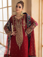 Load image into Gallery viewer, Charizma Clothes are Heavenly Comfort with a stunning summer look! Buy Luxury Summer Lawn Suits by CHARIZMA | 
Dastaan e Jashn Luxury Embroidered Chiffon Formals Collection on SALE Price at LEBAASONLINE- The largest stockists of Best Pakistani Designer stitched Velvet Winter dresses such as Latest Fashion MARIA. B. &amp; Charizma  Suits in the UK &amp; USA