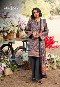 Asim Jofa Printed Lawn '25 | AJUUB-09