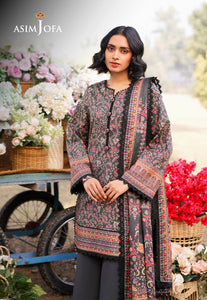 Asim Jofa Printed Lawn '25 | AJUUB-09