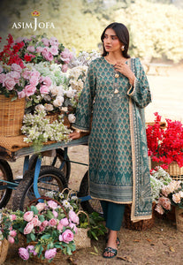 Asim Jofa Printed Lawn '25 | AJUUB-04