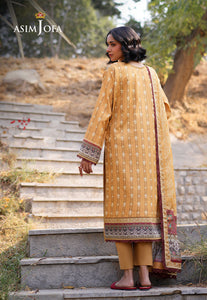 Asim Jofa Printed Lawn '25 | AJUUB-07