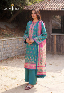 Asim Jofa Printed Lawn '25 | AJUUB-14