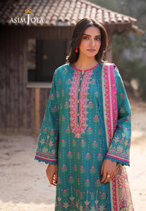 Asim Jofa Printed Lawn '25 | AJUUB-14