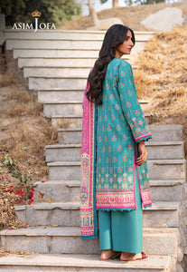 Asim Jofa Printed Lawn '25 | AJUUB-14