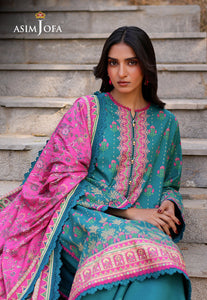 Asim Jofa Printed Lawn '25 | AJUUB-14