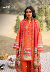 Asim Jofa Printed Lawn '25 | AJUUB-08