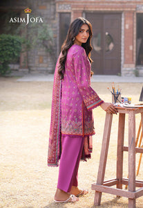 Asim Jofa Printed Lawn '25 | AJUUB-12