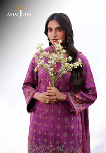 Asim Jofa Printed Lawn '25 | AJUUB-12