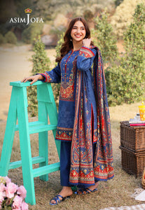 Asim Jofa Printed Lawn '25 | AJUUB-10