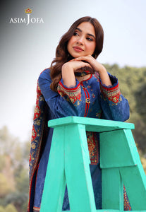 Asim Jofa Printed Lawn '25 | AJUUB-10