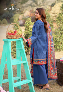 Asim Jofa Printed Lawn '25 | AJUUB-10