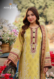 Asim Jofa Printed Lawn '25 | AJUUB-02