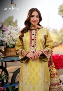 Asim Jofa Printed Lawn '25 | AJUUB-02