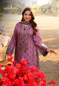 Asim Jofa Printed Lawn '25 | AJUUB-19