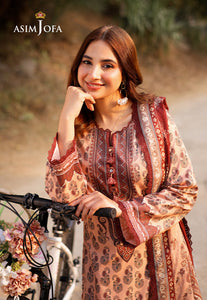 Asim Jofa Printed Lawn '25 | AJUUB-18