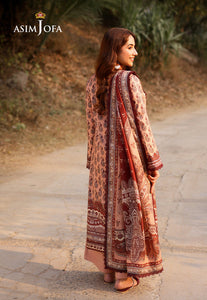 Asim Jofa Printed Lawn '25 | AJUUB-18