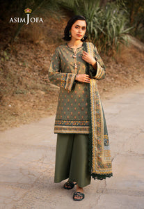 Asim Jofa Printed Lawn '25 | AJUUB-15