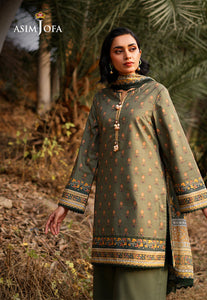 Asim Jofa Printed Lawn '25 | AJUUB-15