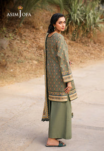 Asim Jofa Printed Lawn '25 | AJUUB-15