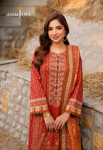 Asim Jofa Printed Lawn '25 | AJUUB-20