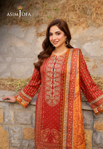 Asim Jofa Printed Lawn '25 | AJUUB-20