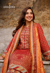 Asim Jofa Printed Lawn '25 | AJUUB-20