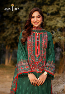 Asim Jofa Printed Lawn '25 | AJUUB-11