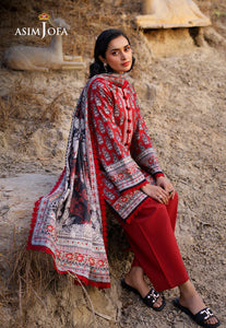 Asim Jofa Printed Lawn '25 | AJUUB-01