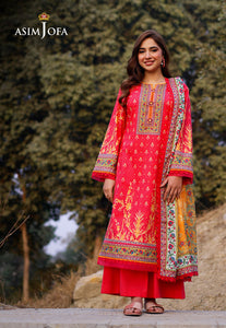 Asim Jofa Printed Lawn '25 | AJUUB-16