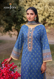 Asim Jofa Printed Lawn '25 | AJUUB-03