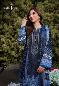 Asim Jofa Printed Lawn '25 | AJUUB-05