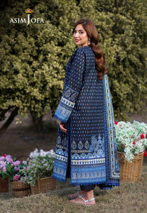 Asim Jofa Printed Lawn '25 | AJUUB-05