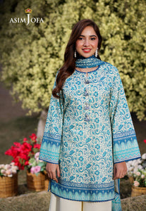 Asim Jofa Printed Lawn '25 | AJUUB-13