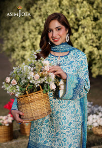 Asim Jofa Printed Lawn '25 | AJUUB-13